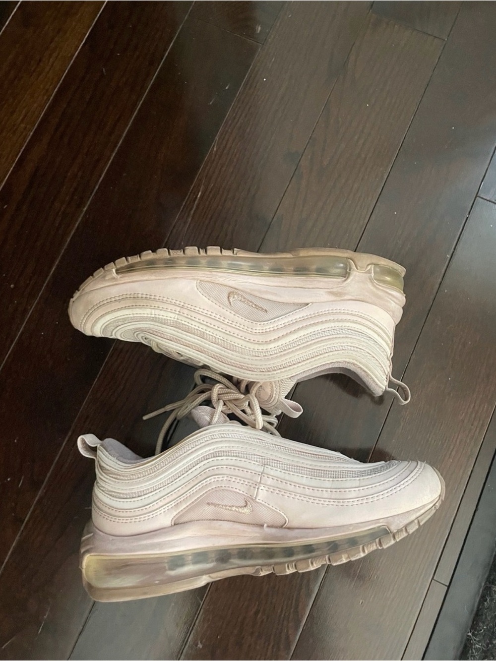 Nike Air Max 97 in Light pink/ blush pink/ AS IS